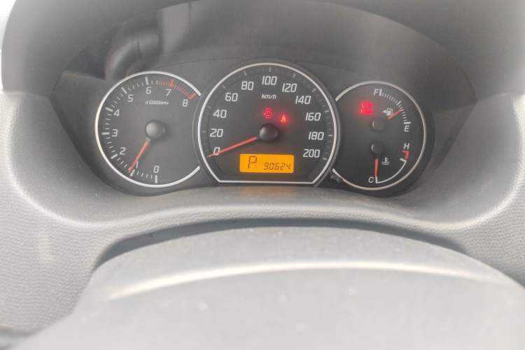 Used Suzuki Swift 2015 1.5L Automatic Limited Edition Odometer Close Up