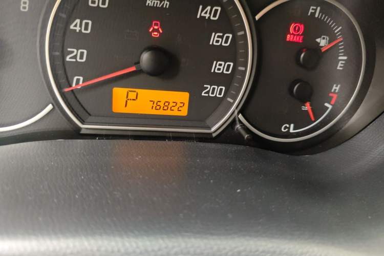 Used Suzuki Swift 2015 1.5L Automatic Limited Edition Odometer Close Up