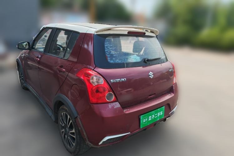 Used Suzuki Swift 2015 1.5L Manual Limited Edition Rear Left 45 Deg