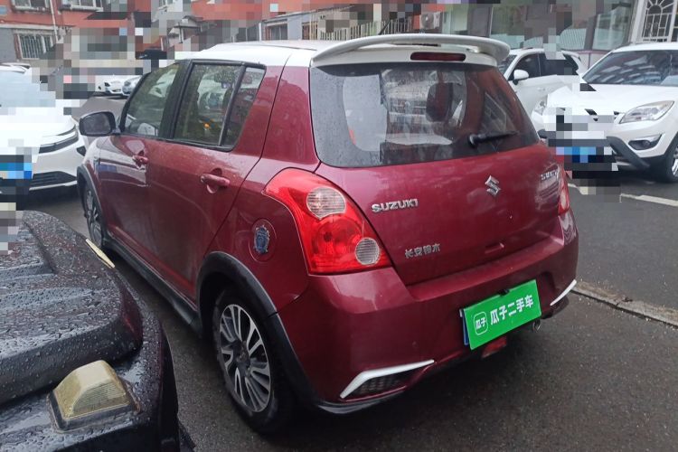 Used Suzuki Swift 2015 1.5L Manual Limited Edition Rear Left 45 Deg
