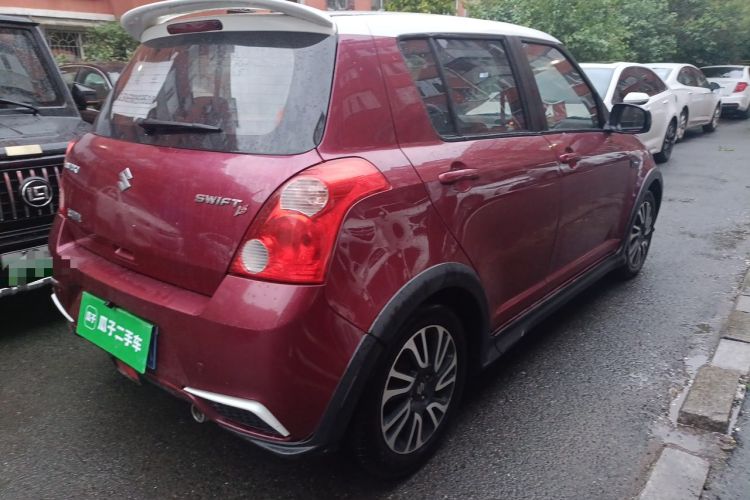 Used Suzuki Swift 2015 1.5L Manual Limited Edition Rear Right 45 Deg