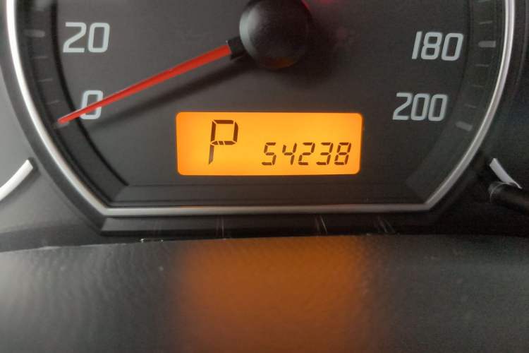 Used Suzuki Swift 2015 1.5L Automatic Limited Edition Odometer Close Up