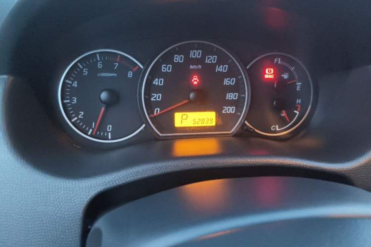 Used Suzuki Swift 2015 1.5L Automatic Limited Edition Odometer Close Up