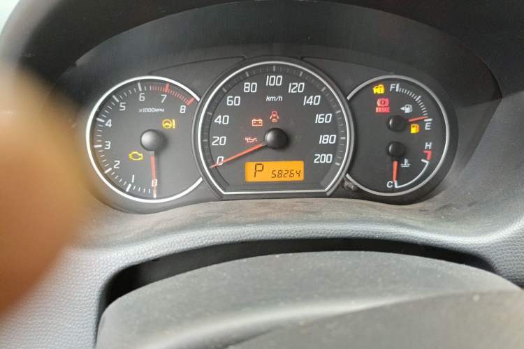 Used Suzuki Swift 2015 1.5L Automatic Limited Edition Odometer Close Up