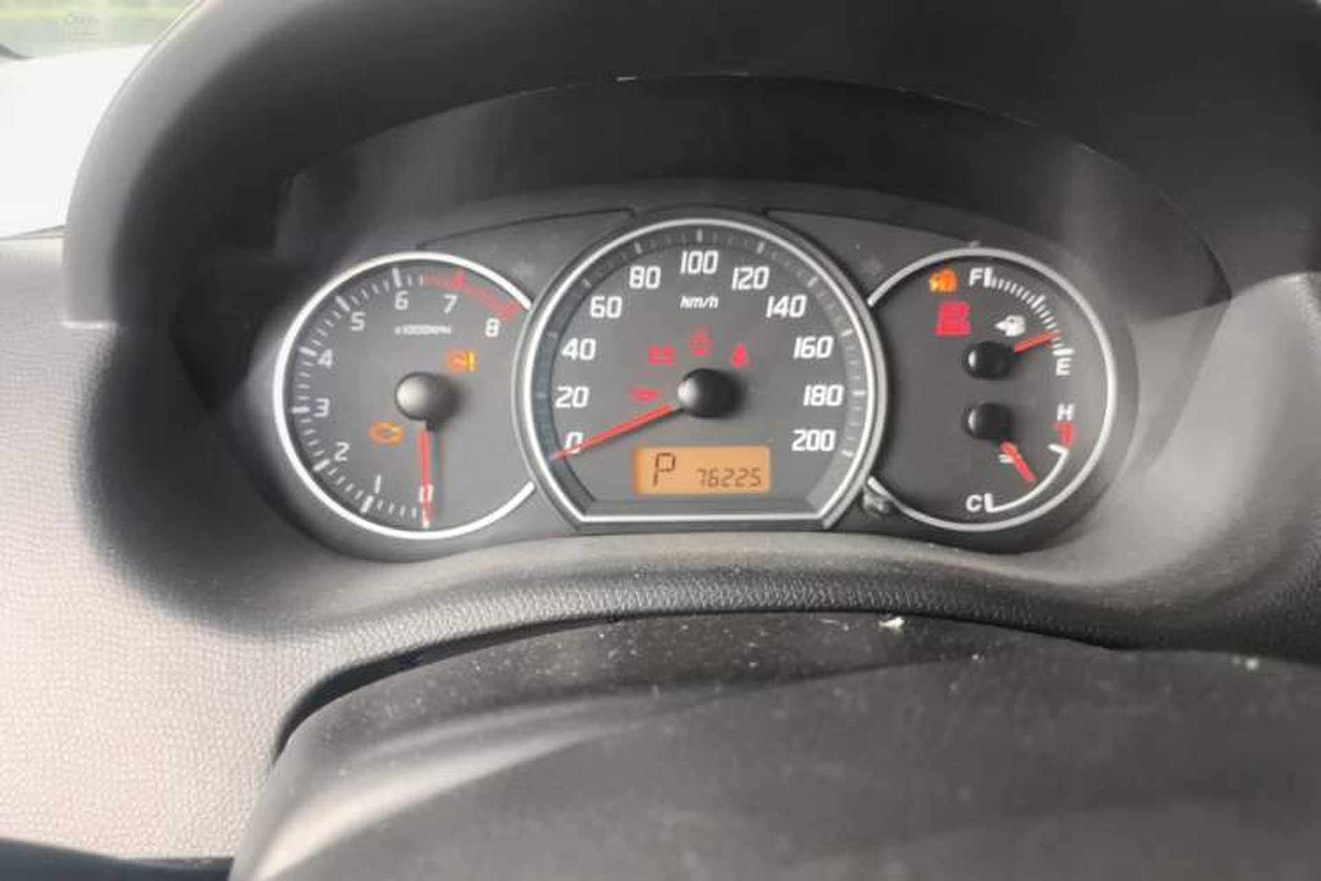 Used Suzuki Swift 2015 1.5L Automatic Limited Edition Odometer Close Up