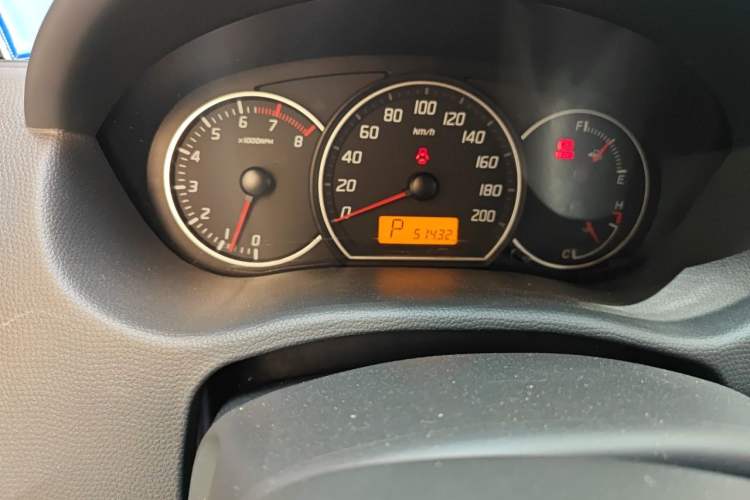 Used Suzuki Swift 2015 1.5L Automatic Limited Edition Odometer Close Up