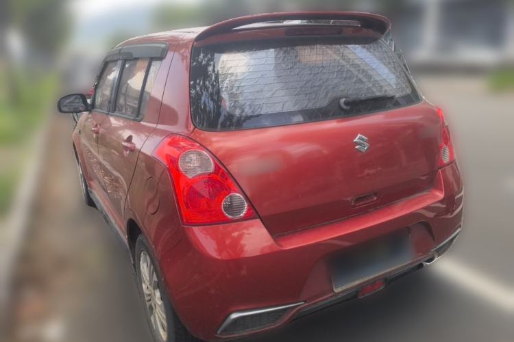 Used Suzuki Swift 2015 1.5L Automatic Limited Edition Rear Left 45 Deg