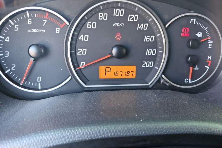 Used Suzuki Swift 2015 1.5L Automatic Limited Edition Odometer Close Up