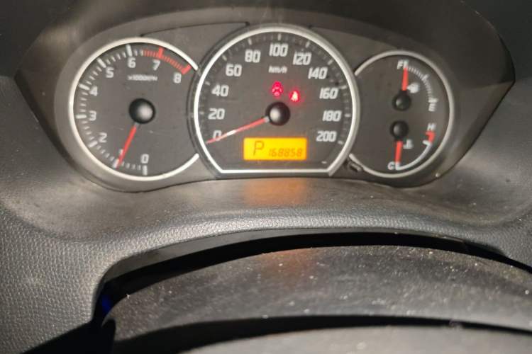 Used Suzuki Swift 2015 1.5L Automatic Limited Edition Odometer Close Up