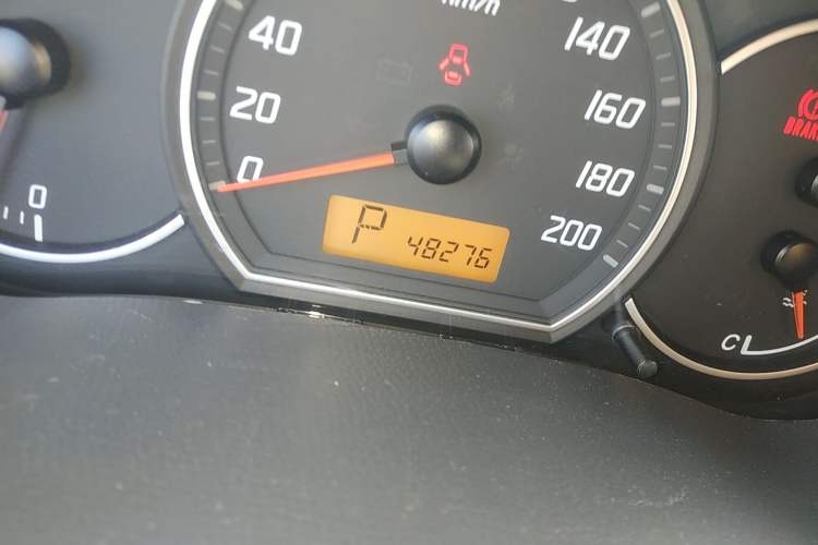 Used Suzuki Swift 2015 1.5L Automatic Limited Edition Odometer Close Up