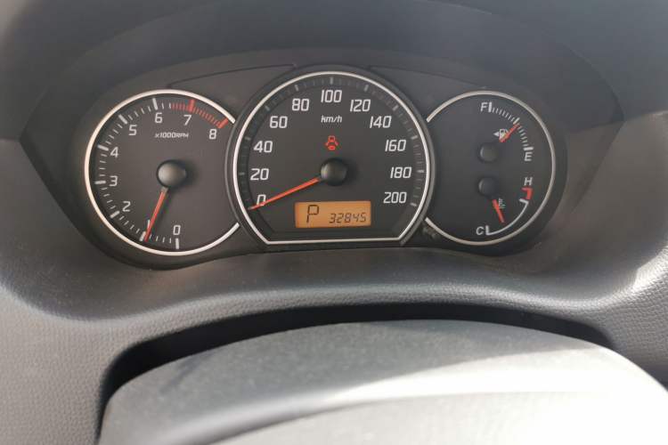 Used Suzuki Swift 2015 1.5L Automatic Limited Edition Odometer Close Up