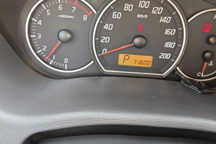 Used Suzuki Swift 2015 1.5L Automatic Limited Edition Odometer Close Up
