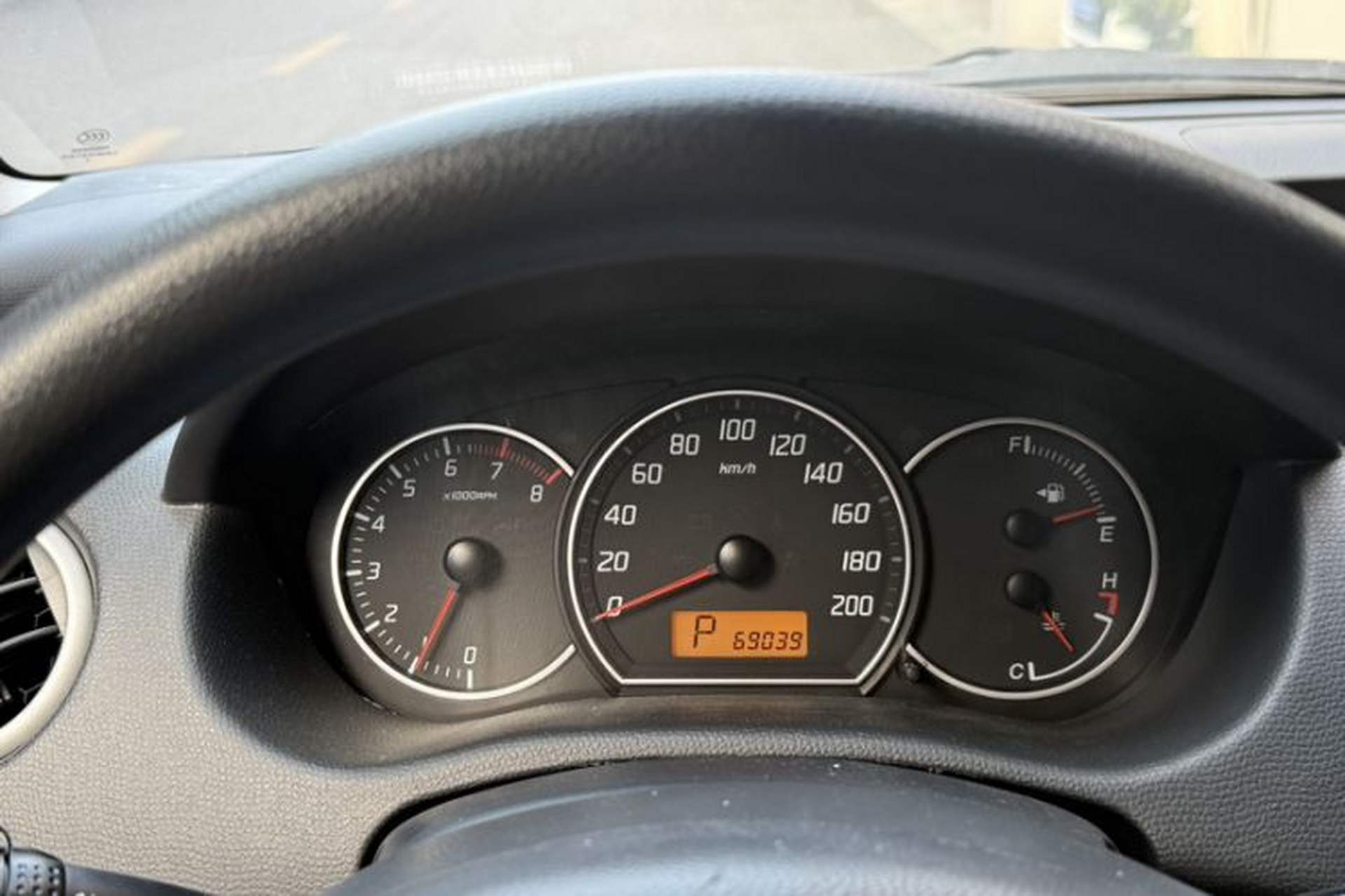 Used Suzuki Swift 2015 1.5L Automatic Limited Edition Odometer Close Up