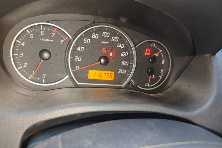 Used Suzuki Swift 2015 1.5L Manual Limited Edition Odometer Close Up
