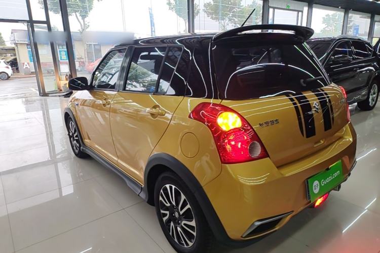 Used Suzuki Swift 2015 1.5L Manual Limited Edition Rear Left 45 Deg