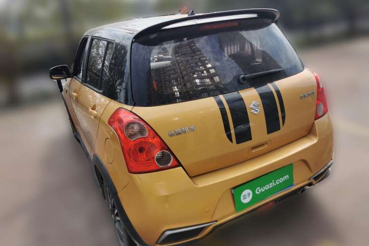 Used Suzuki Swift 2015 1.5L Automatic Limited Edition Rear Left 45 Deg