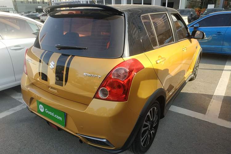 Used Suzuki Swift 2015 1.5L Automatic Limited Edition Rear Right 45 Deg