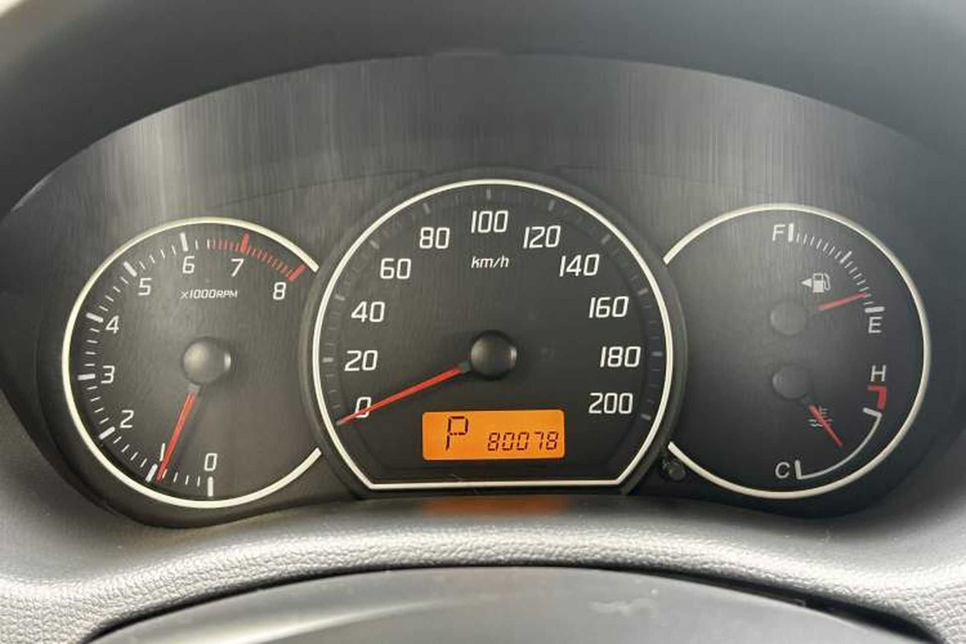 Used Suzuki Swift 2016 1.5L Automatic Fashionable Coolplay Edition Odometer Close Up