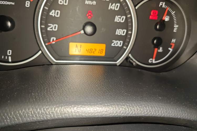 Used Suzuki Swift 2016 1.5L Automatic Fashionable Coolplay Edition Odometer Close Up
