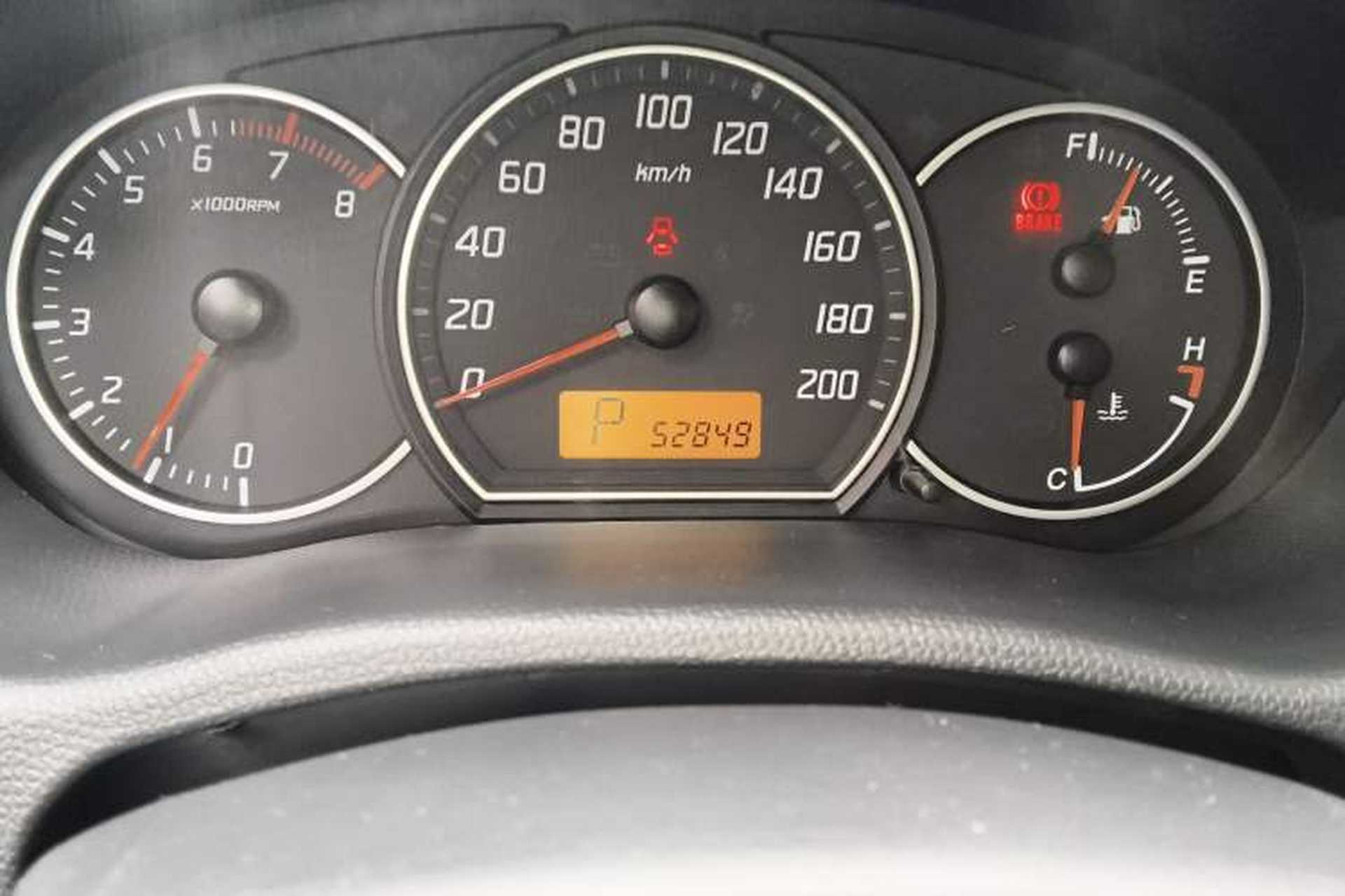 Used Suzuki Swift 2016 1.5L Automatic Fashionable Coolplay Edition Odometer Close Up