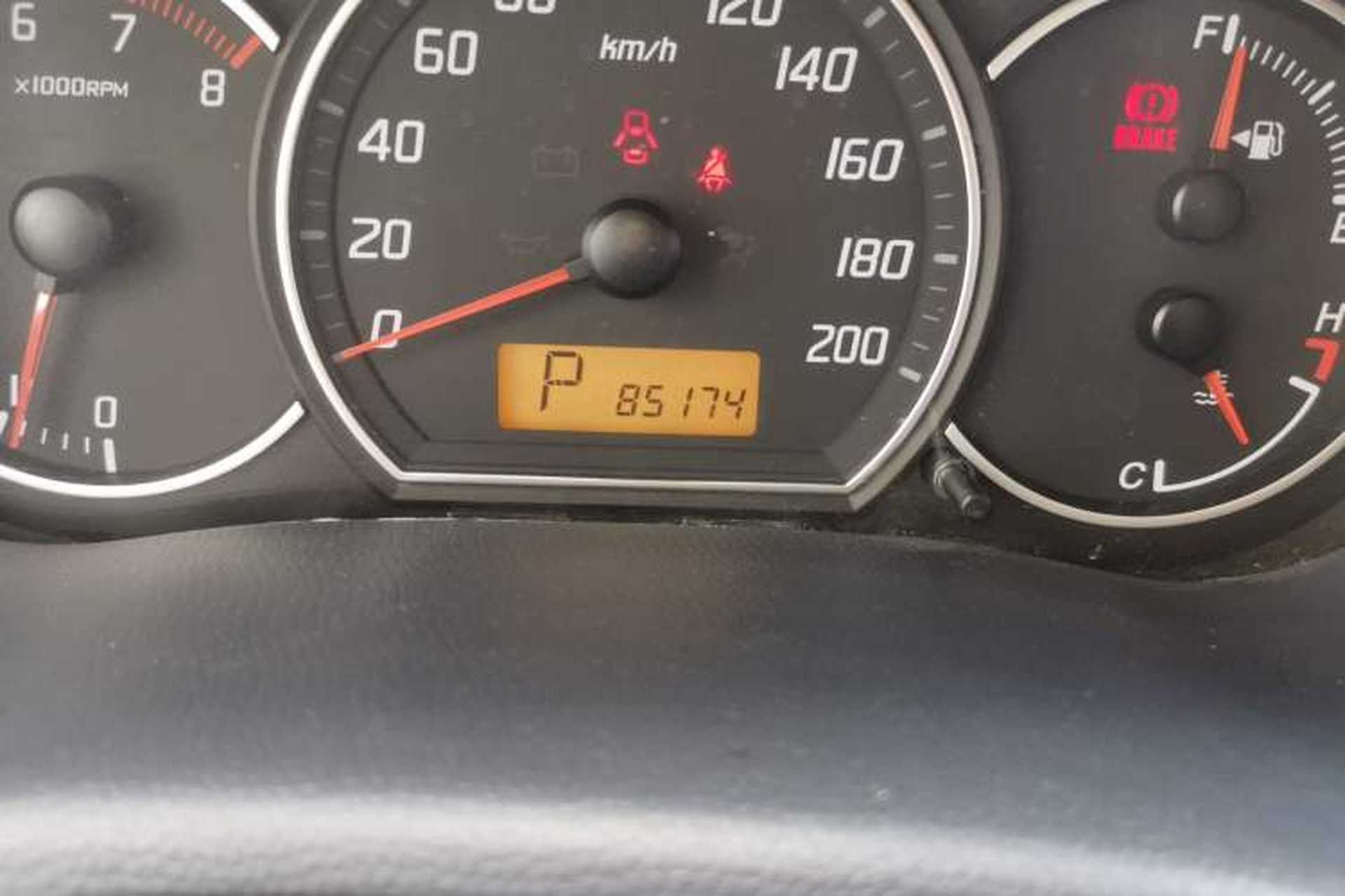 Used Suzuki Swift 2016 1.5L Automatic Fashionable Coolplay Edition Odometer Close Up