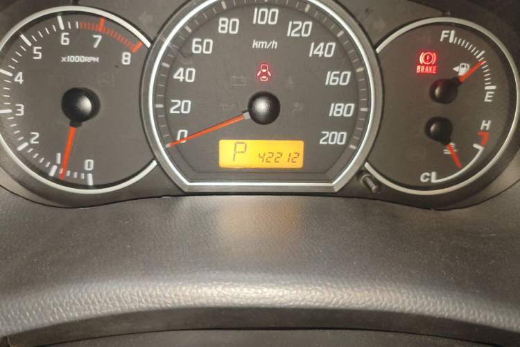Used Suzuki Swift 2016 1.5L Automatic Fashionable Coolplay Edition Odometer Close Up