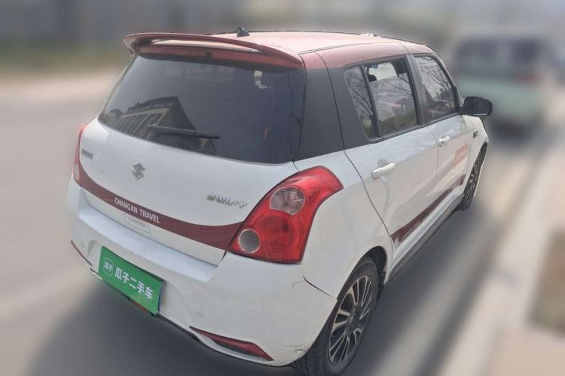 Used Suzuki Swift 2016 1.5L Automatic Fashionable Coolplay Edition Rear Right 45 Deg