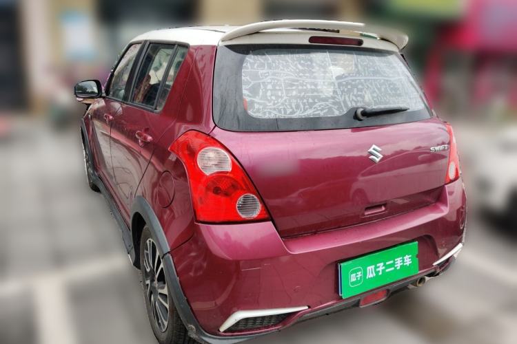 Used Suzuki Swift 2016 1.5L Manual Fashion Model Rear Left 45 Deg