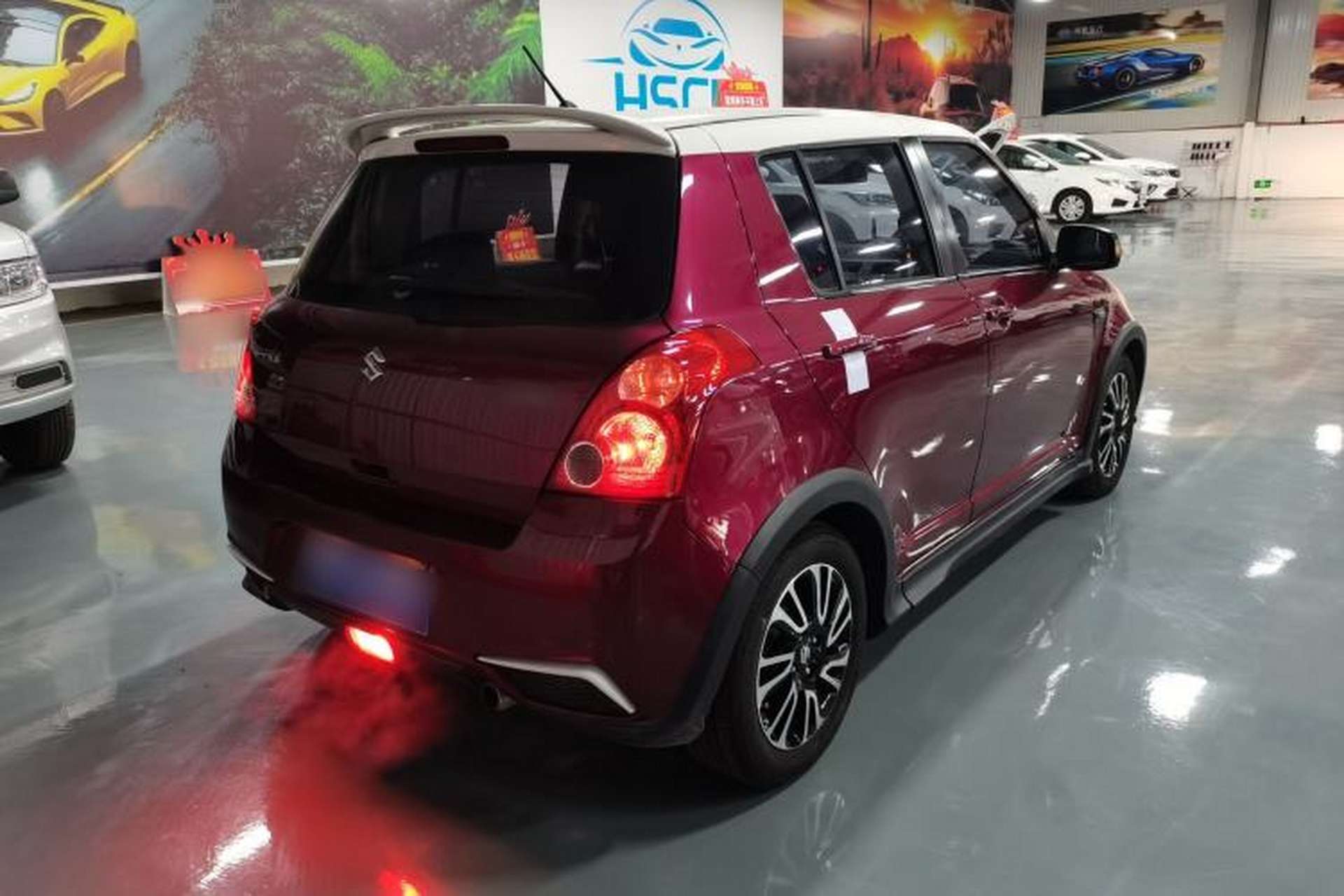 Used Suzuki Swift 2016 1.5L Automatic Fashionable Coolplay Edition Rear Right 45 Deg