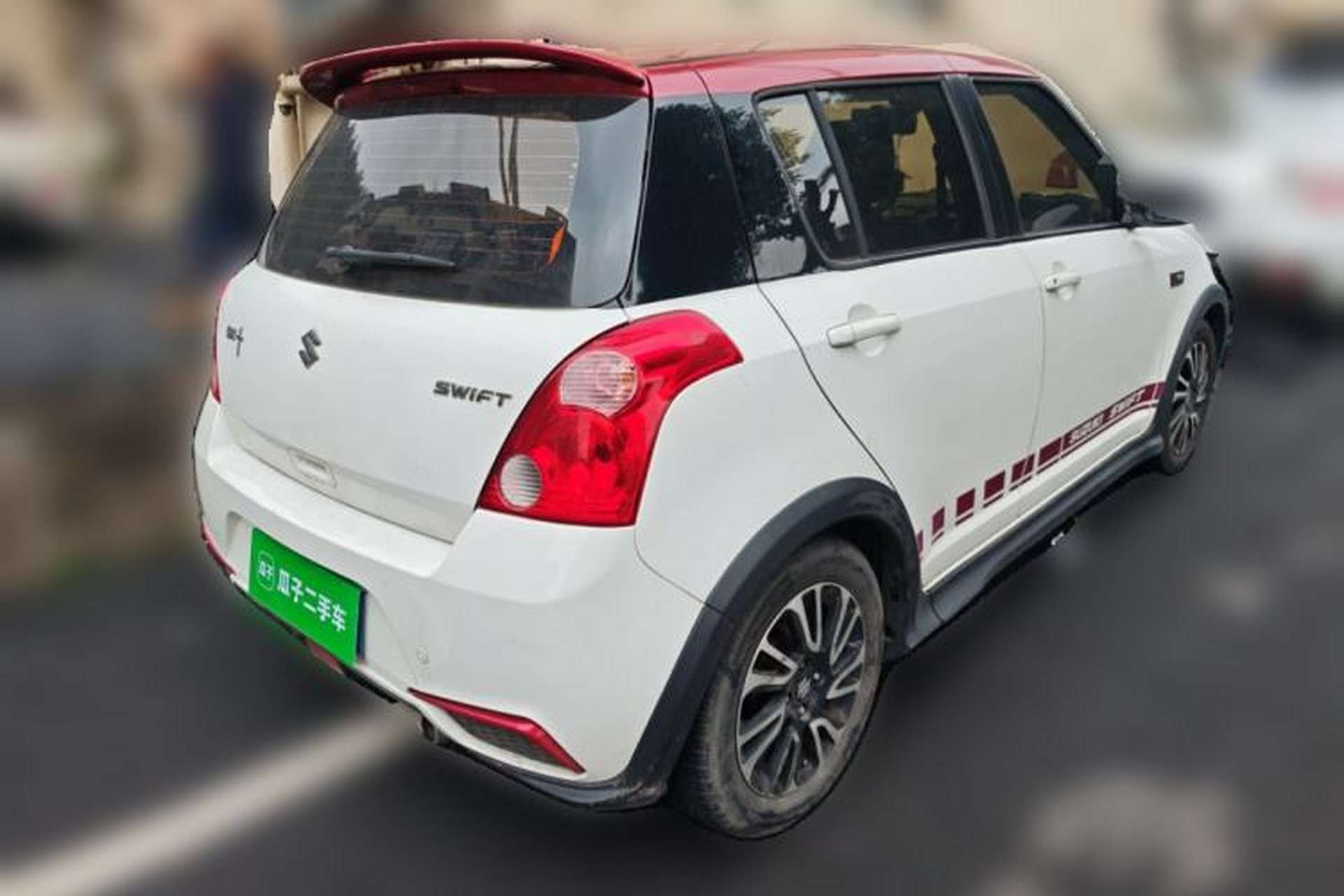 Used Suzuki Swift 2016 1.5L Automatic Fashionable Coolplay Edition Rear Right 45 Deg