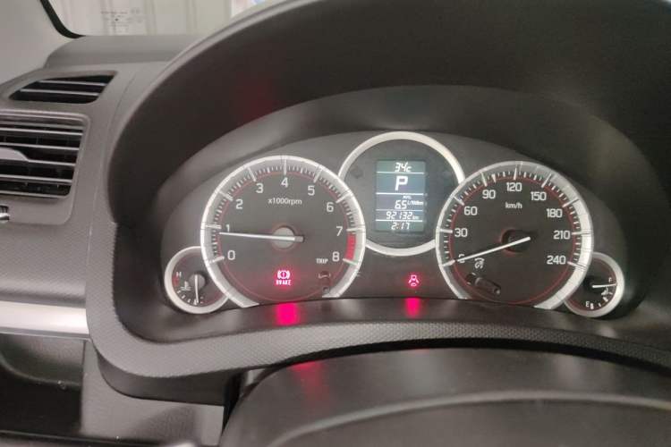 Used Suzuki Swift Sport 2014 1.6L CVT Two-Wheel Drive Luxury Edition Odometer Close Up