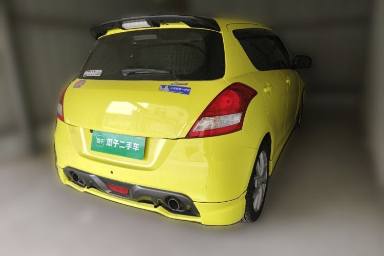 Used Suzuki Swift Sport 2014 1.6L CVT Two-Wheel Drive Luxury Edition Rear Right 45 Deg