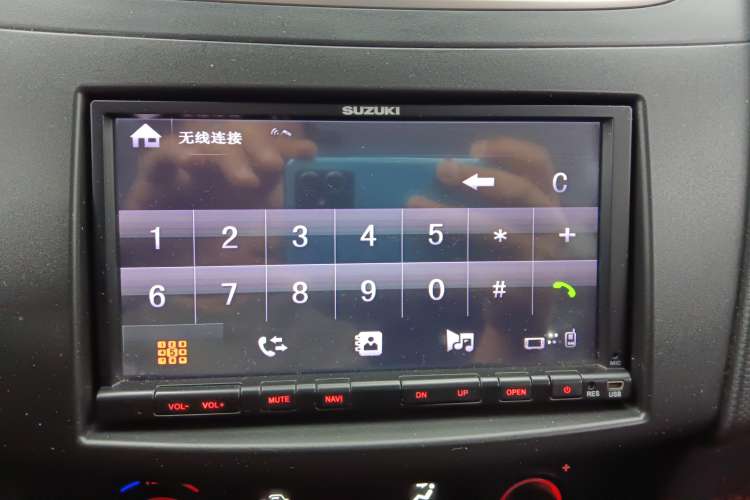 Used Suzuki Swift Sport 2014 1.6L CVT Two-Wheel Drive Luxury Edition Audio And AC Panel