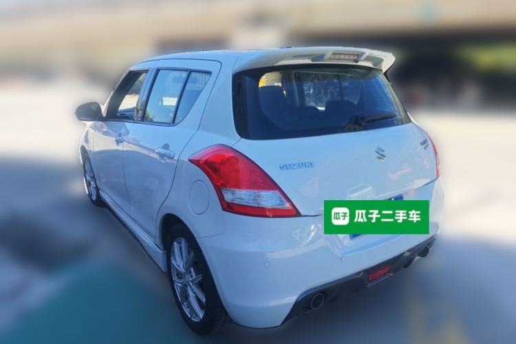 Used Suzuki Swift Sport 2014 1.6L CVT Two-Wheel Drive Luxury Edition Rear Left 45 Deg