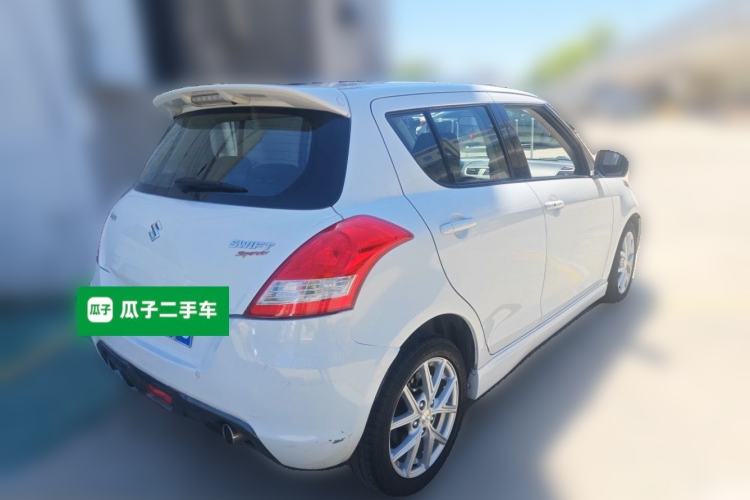 Used Suzuki Swift Sport 2014 1.6L CVT Two-Wheel Drive Luxury Edition Rear Right 45 Deg