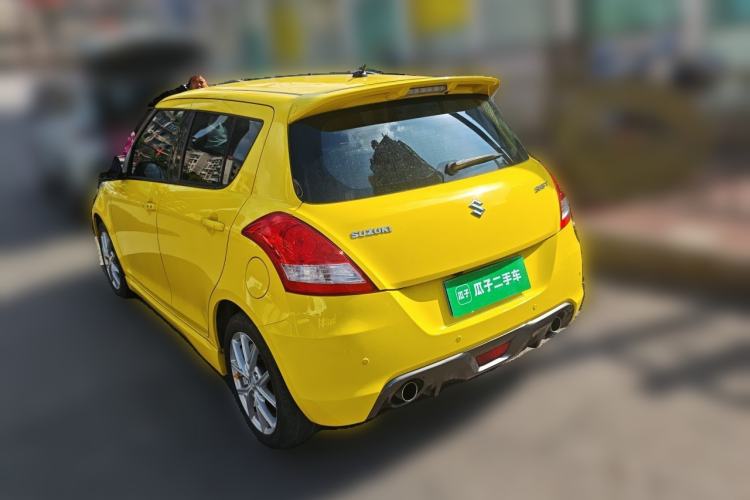 Used Suzuki Swift Sport 2014 1.6L CVT Two-Wheel Drive Luxury Edition Rear Left 45 Deg