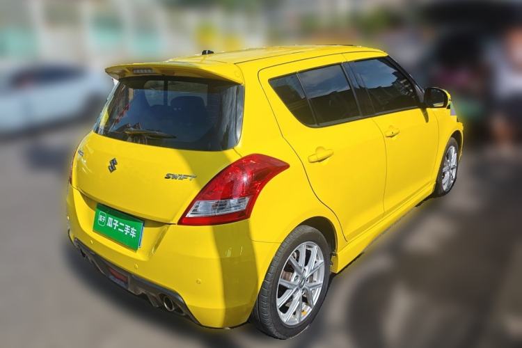 Used Suzuki Swift Sport 2014 1.6L CVT Two-Wheel Drive Luxury Edition Rear Right 45 Deg