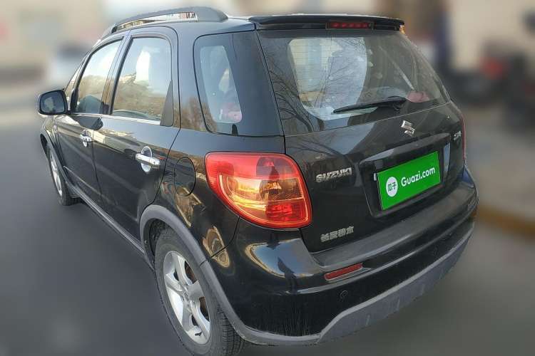 Used Suzuki SX4 2007 Hatchback 1.6L Automatic Luxury Model Rear Left 45 Deg