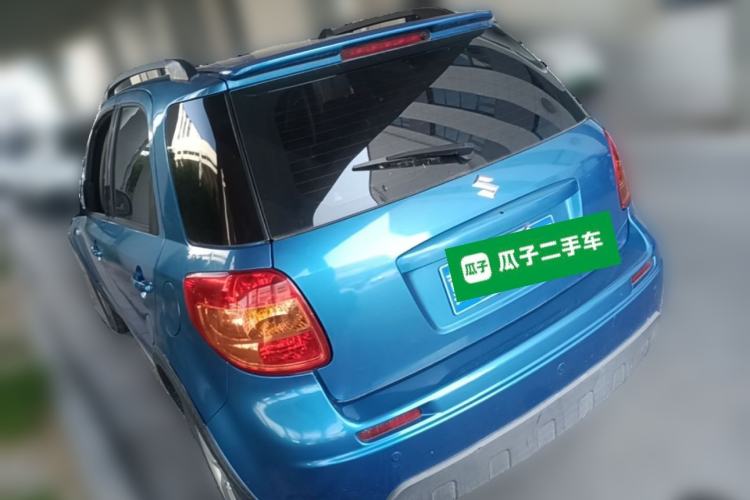 Used Suzuki SX4 2007 Hatchback 1.6L Automatic Luxury Model Rear Left 45 Deg