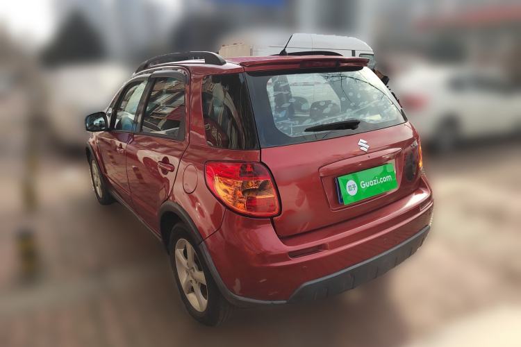 Used Suzuki SX4 2007 Hatchback 1.6L Manual Luxury Model Rear Left 45 Deg