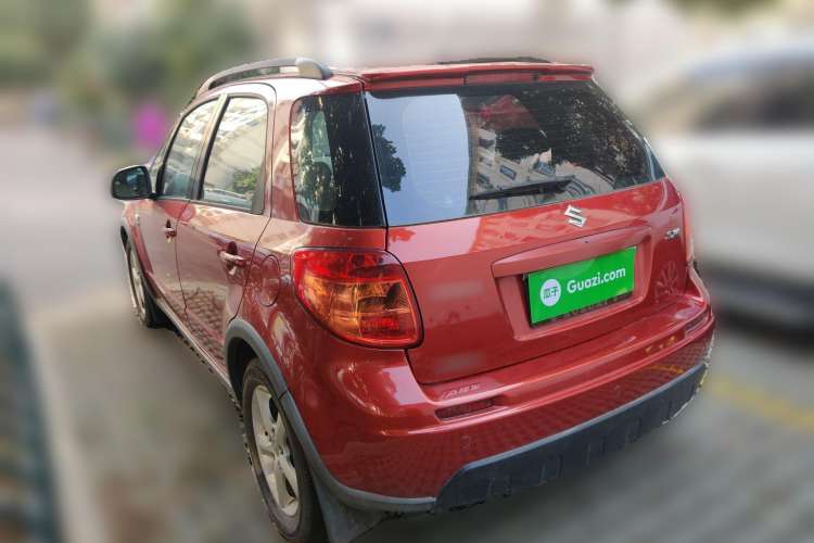 Used Suzuki SX4 2007 Hatchback 1.6L Manual Luxury Model Rear Left 45 Deg