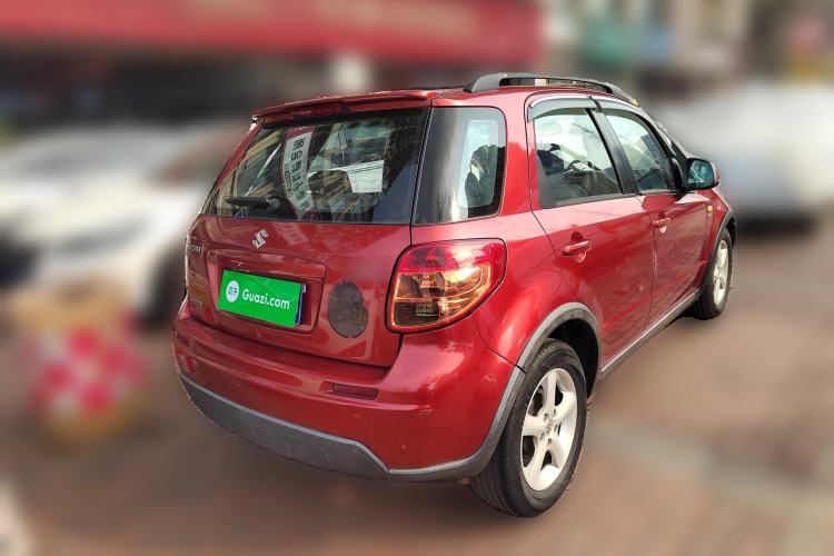 Used Suzuki SX4 2007 Hatchback 1.6L Manual Luxury Model Rear Right 45 Deg