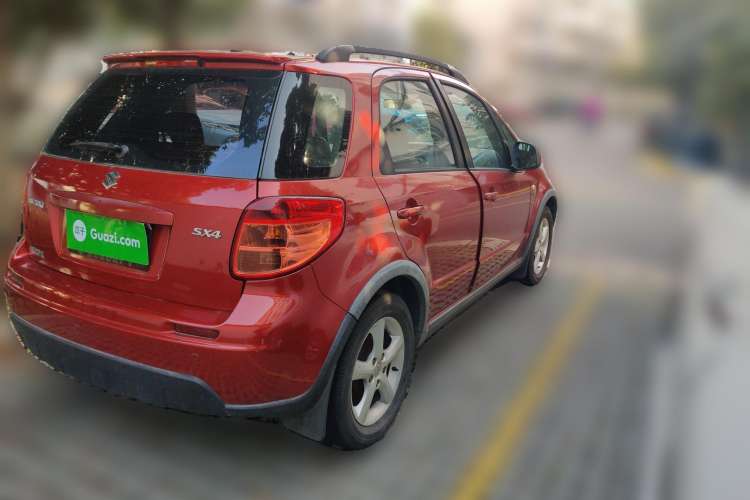 Used Suzuki SX4 2007 Hatchback 1.6L Manual Luxury Model Rear Right 45 Deg