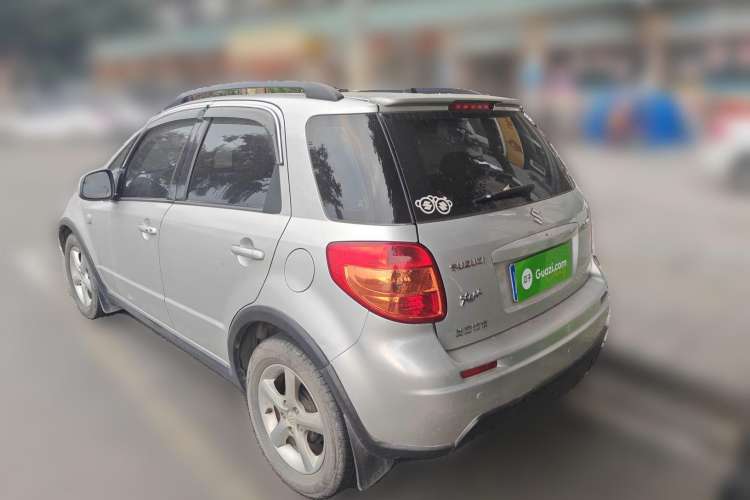 Used Suzuki SX4 2007 Hatchback 1.6L Automatic Luxury Model Rear Left 45 Deg