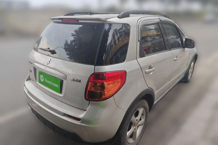 Used Suzuki SX4 2007 Hatchback 1.6L Automatic Luxury Model Rear Right 45 Deg