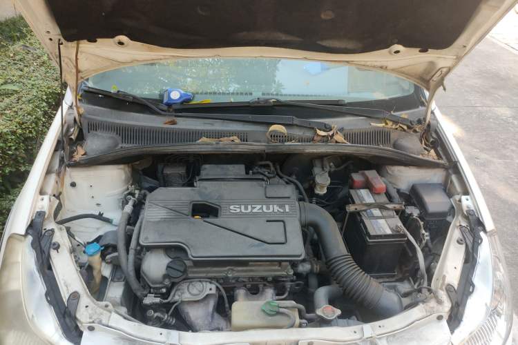 Used Suzuki SX4 2007 Hatchback 1.6L Manual Luxury Model Engine Bay