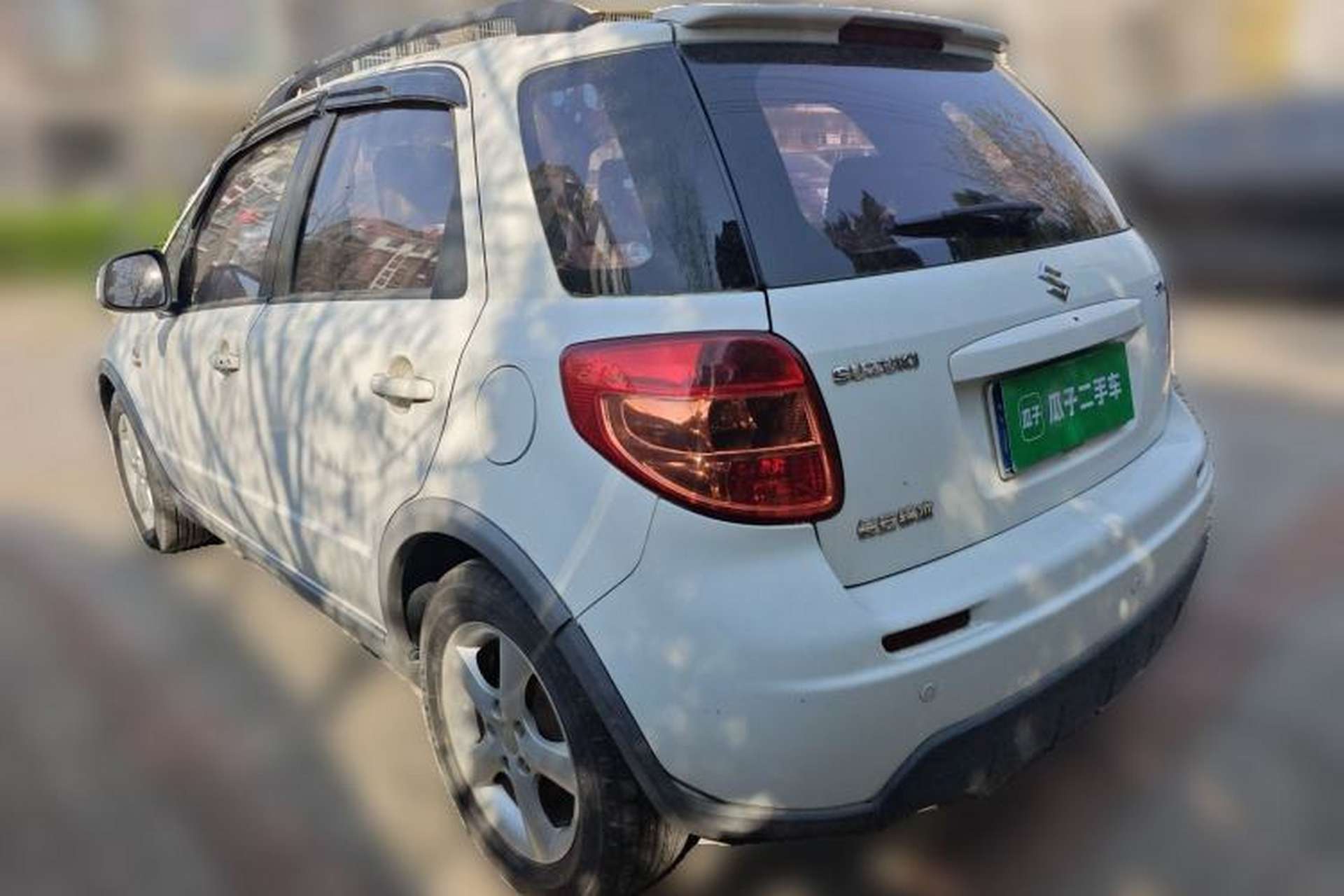 Used Suzuki SX4 2007 Hatchback 1.6L Manual Luxury Model Rear Left 45 Deg