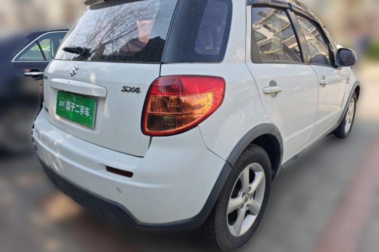 Used Suzuki SX4 2007 Hatchback 1.6L Manual Luxury Model Rear Right 45 Deg