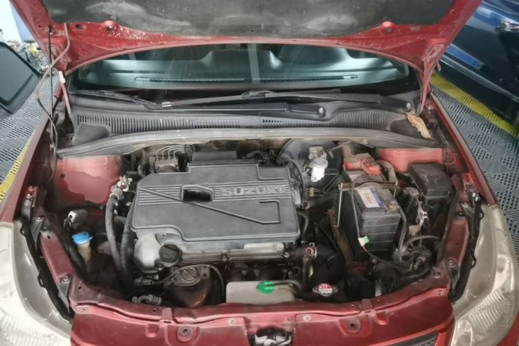 Used Suzuki SX4 2008 Hatchback 1.6L Automatic Urban Fashion Model Engine Bay