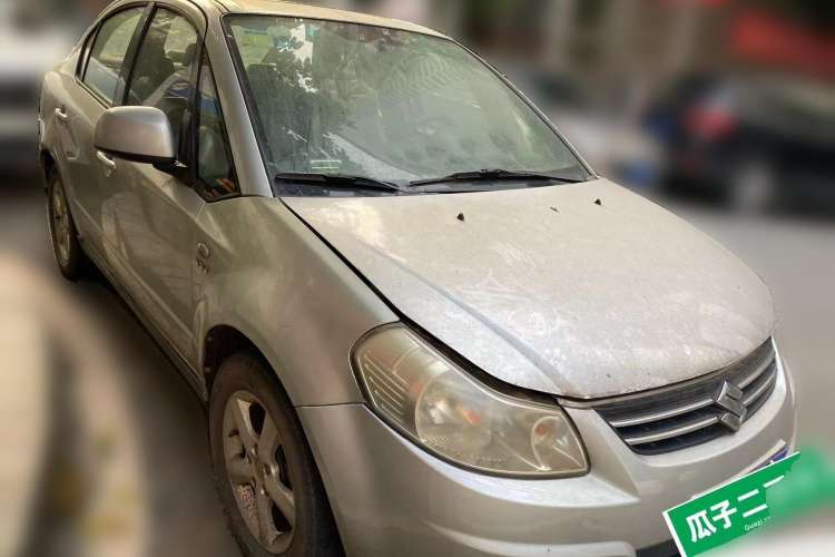 Used Suzuki SX4 2008 Sedan 1.6L Automatic Deluxe Model with Sunroof Front Right 45 Deg